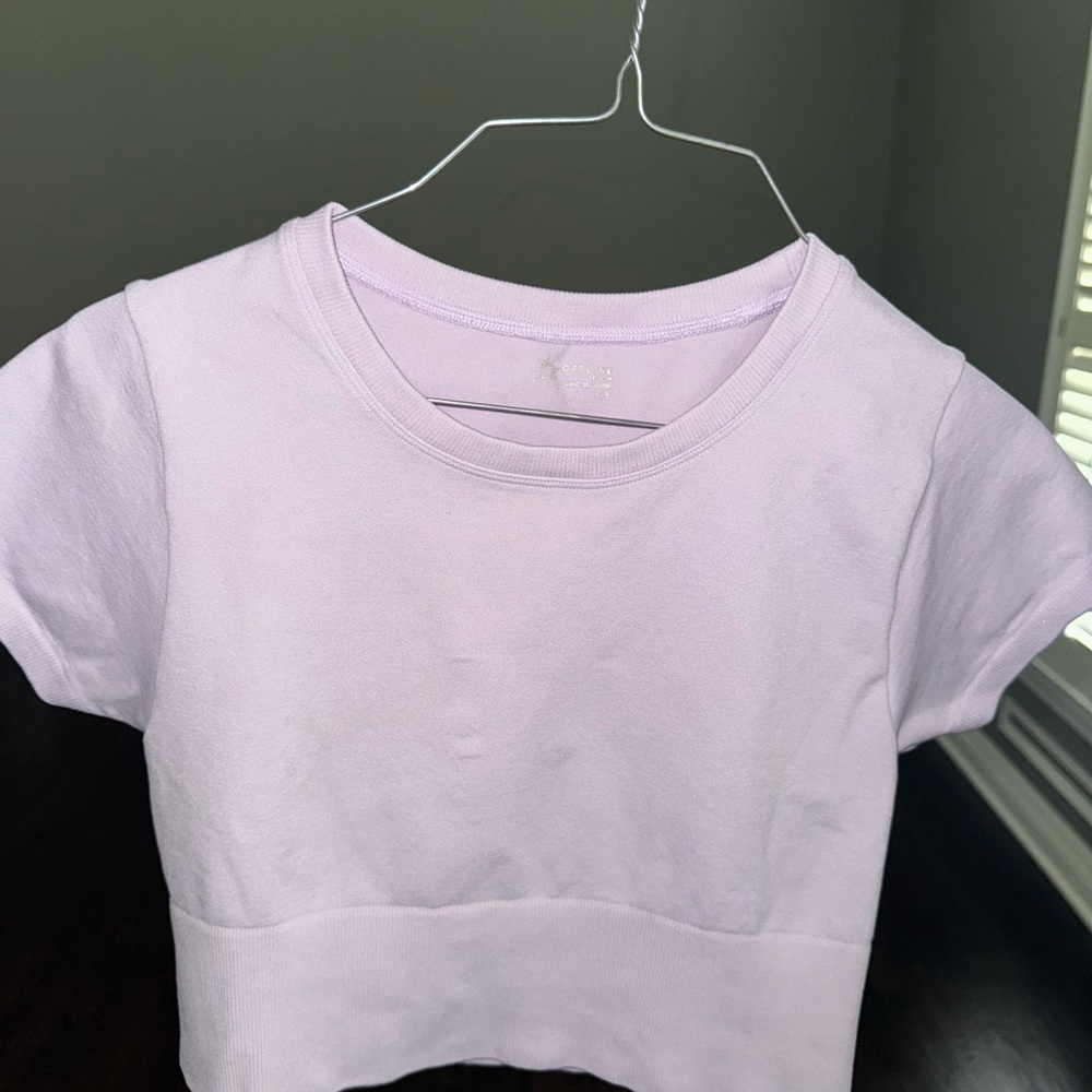 Aerie Lilac Crop Top